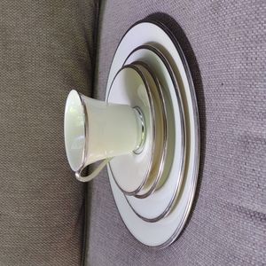 Lenox Solitaire china 5pc place setting